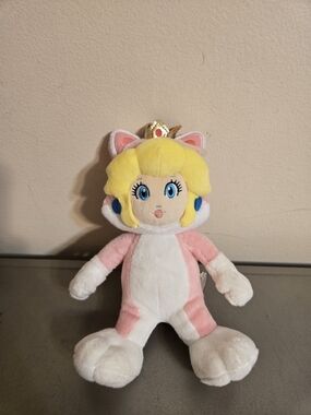 Nintendo Little Buddy Super Mario Cat Peah 9" Plush Toy